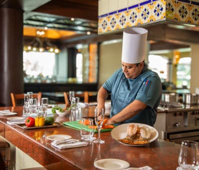 Chef in Suite: Enjoy a private experience dining with a Chef in your Suite