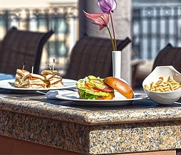 Habitaciones frente al mar en Puerto Morelos con parrilla para asar