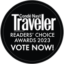 Conde Nast Traveeler Readers' CHOICE AWARDS 2023 VOTE NOW