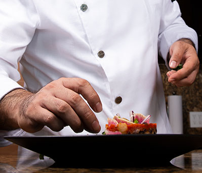 Chef in Suite: Enjoy a private experience dining with a Chef in your Suite