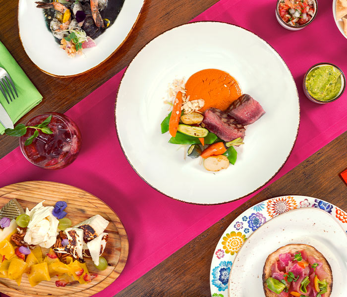 Flor de Canela located in Cancun Riviera Maya offers a mexican menu