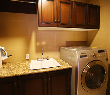 Accommodation in Mayan Riviera Cancun has a Laundry room with a washing machine