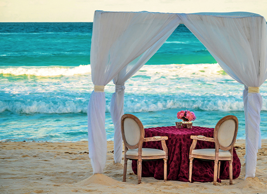 Surprise your partner with a romantic dinner